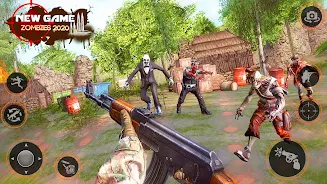 Zombie Games 3D - Gun Games 3D Ekran Görüntüsü 3