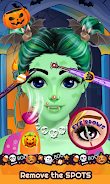 Schermata Cute Girl Halloween Makeup Art 2