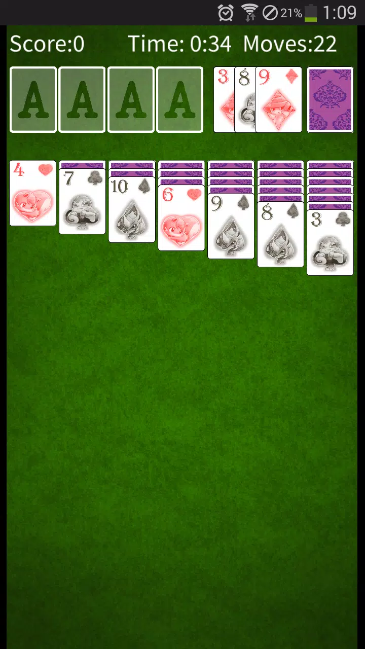 Solitaire Monsters スクリーンショット 3