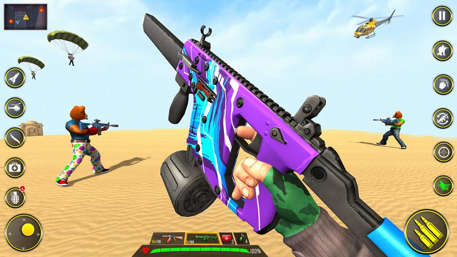 Teddy Bear Gun Shooting Game应用截图第1张