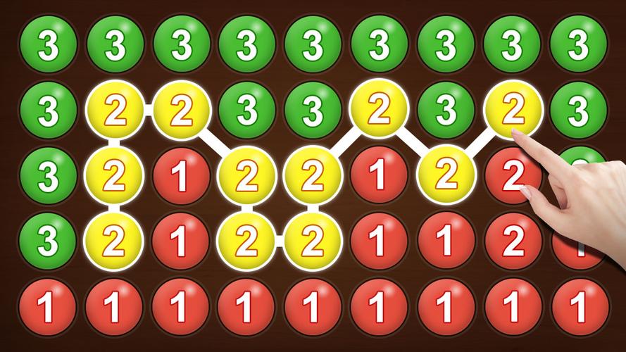 Merge bubble - Number game Captura de pantalla 2