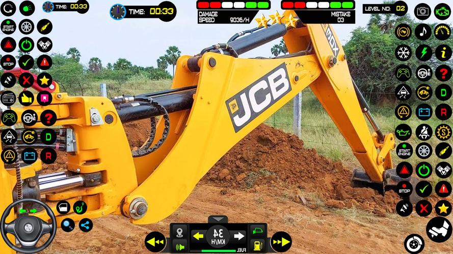 Real Snow Excavator - JCB Capture d'écran 2