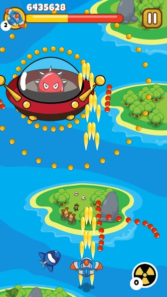Sky Raiders - Battle Wars Mod ဖန်သားပြင်ဓာတ်ပုံ 2