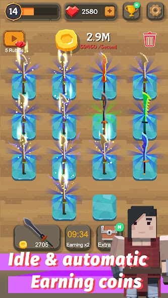 Merge Sword Mod ภาพหน้าจอ 2
