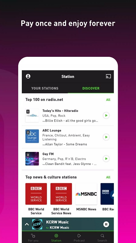 radio.net PRIME Скриншот 1