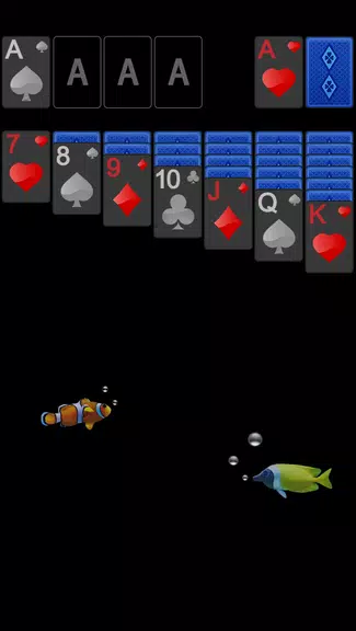 Schermata Solitaire - Dark Mode 1