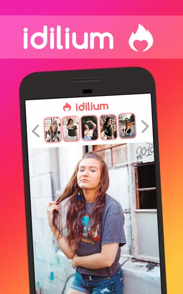 Idilium: Random Chat Roulette Скриншот 2
