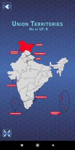 India Mapper-(India Map Game) Zrzut ekranu 1