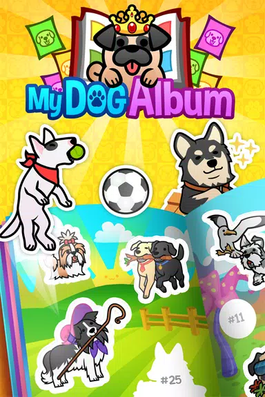 My Dog Album - Cute Puppy Stic Ảnh chụp màn hình 0