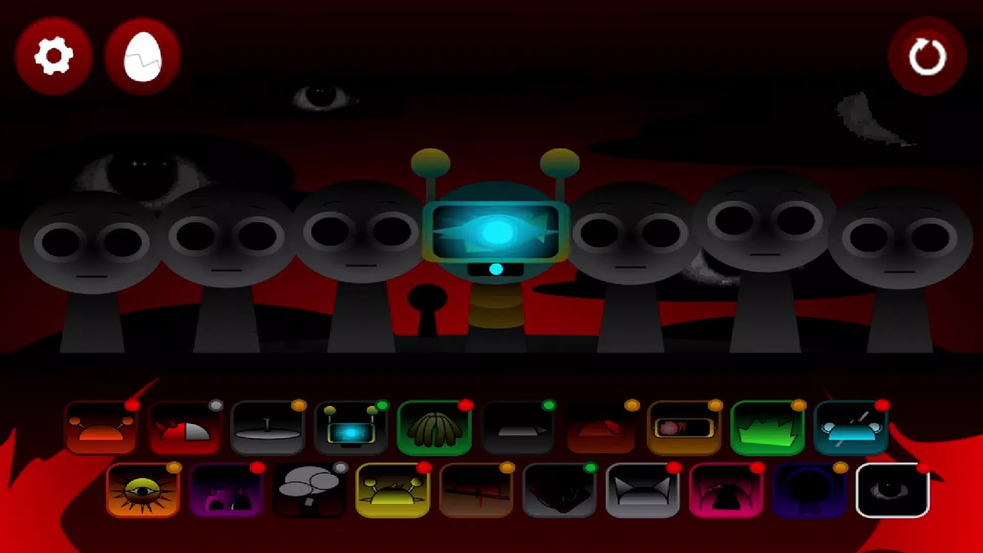 Sprunki Game Wenda Horror Mod应用截图第2张