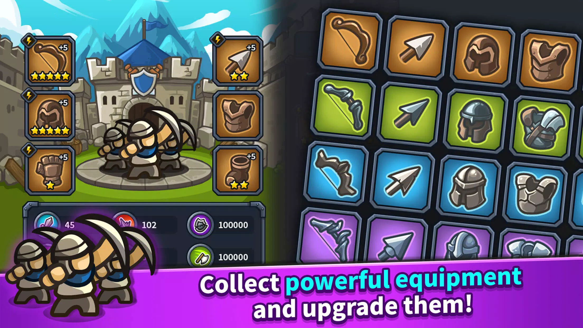 Schermata Idle Kingdom Defense 3