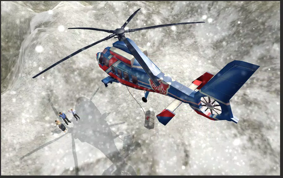 Helicopter Hill Rescue Ekran Görüntüsü 1