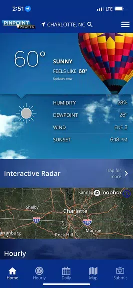 QC News Pinpoint Weather Capture d'écran 0