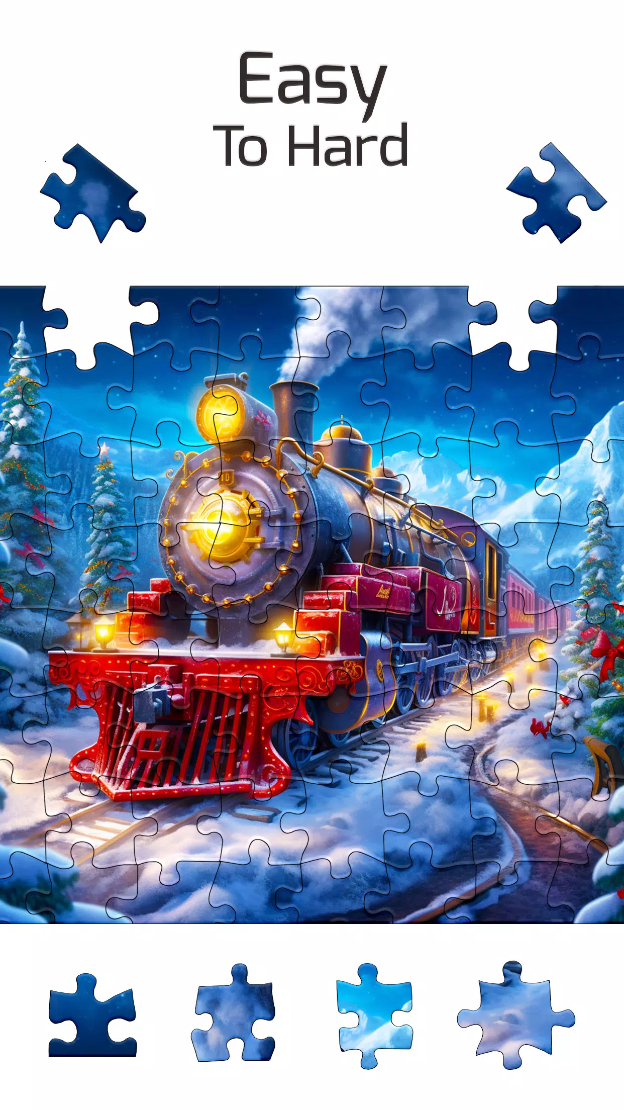 Christmas Jigsaw Puzzles Captura de tela 3