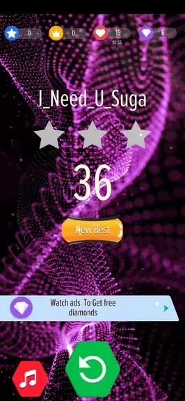 k-pop Magic Game Piano Tiles 2 Schermafbeelding 1