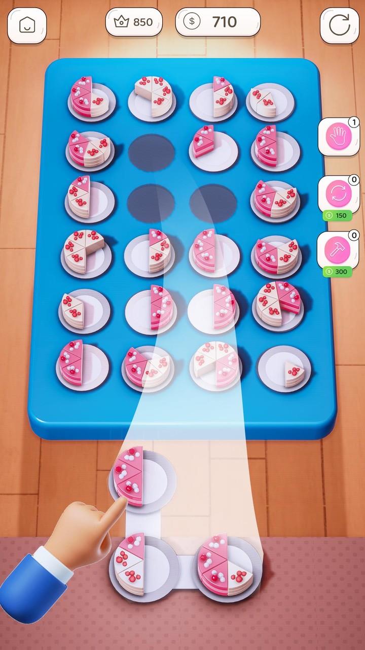 Cake Sort Puzzle Game Schermafbeelding 1