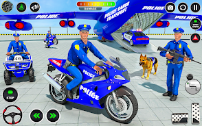 Police Cargo Transport Games Скриншот 0