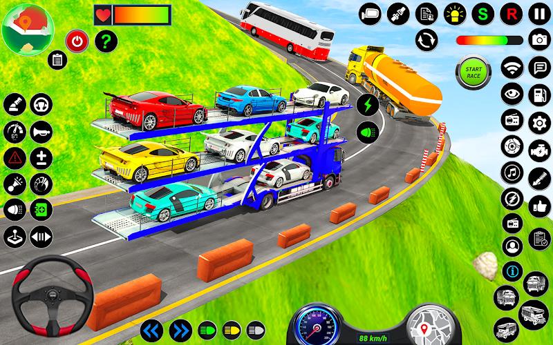 US Police Game Transport Truck Screenshot 3