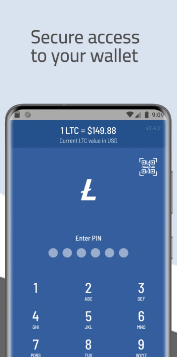 Litewallet Capture d'écran 3