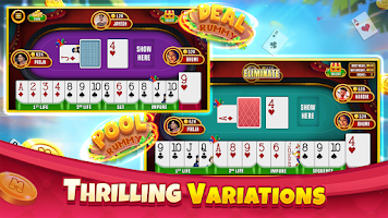 Indian Rummy Offline Card Game Tangkapan skrin 2