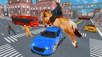 US Police Horse Criminal Chase Captura de tela 3