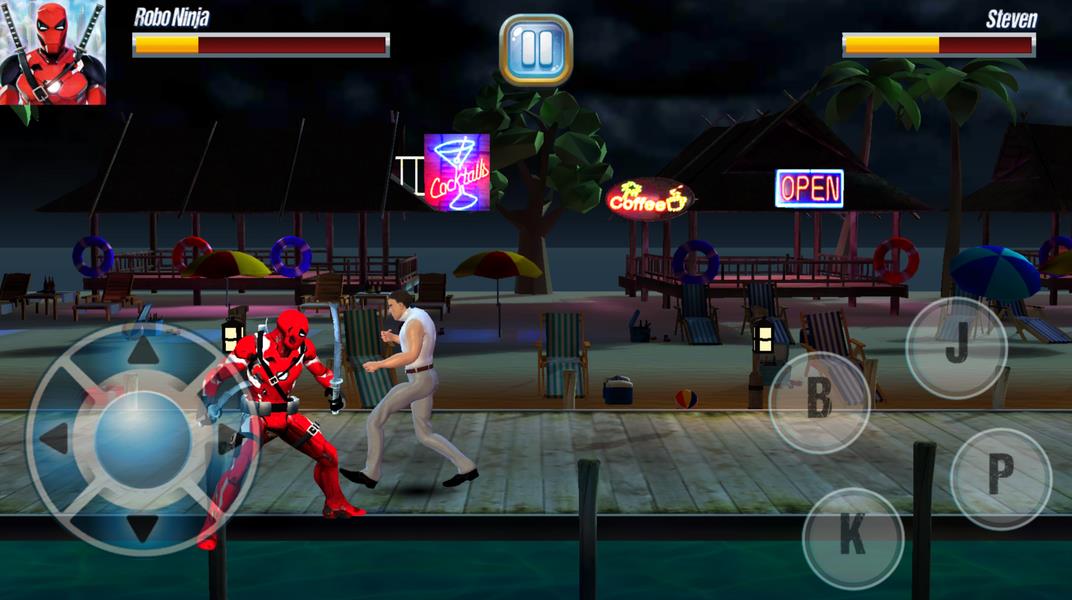 Superhero Iron Ninja Battle ภาพหน้าจอ 3