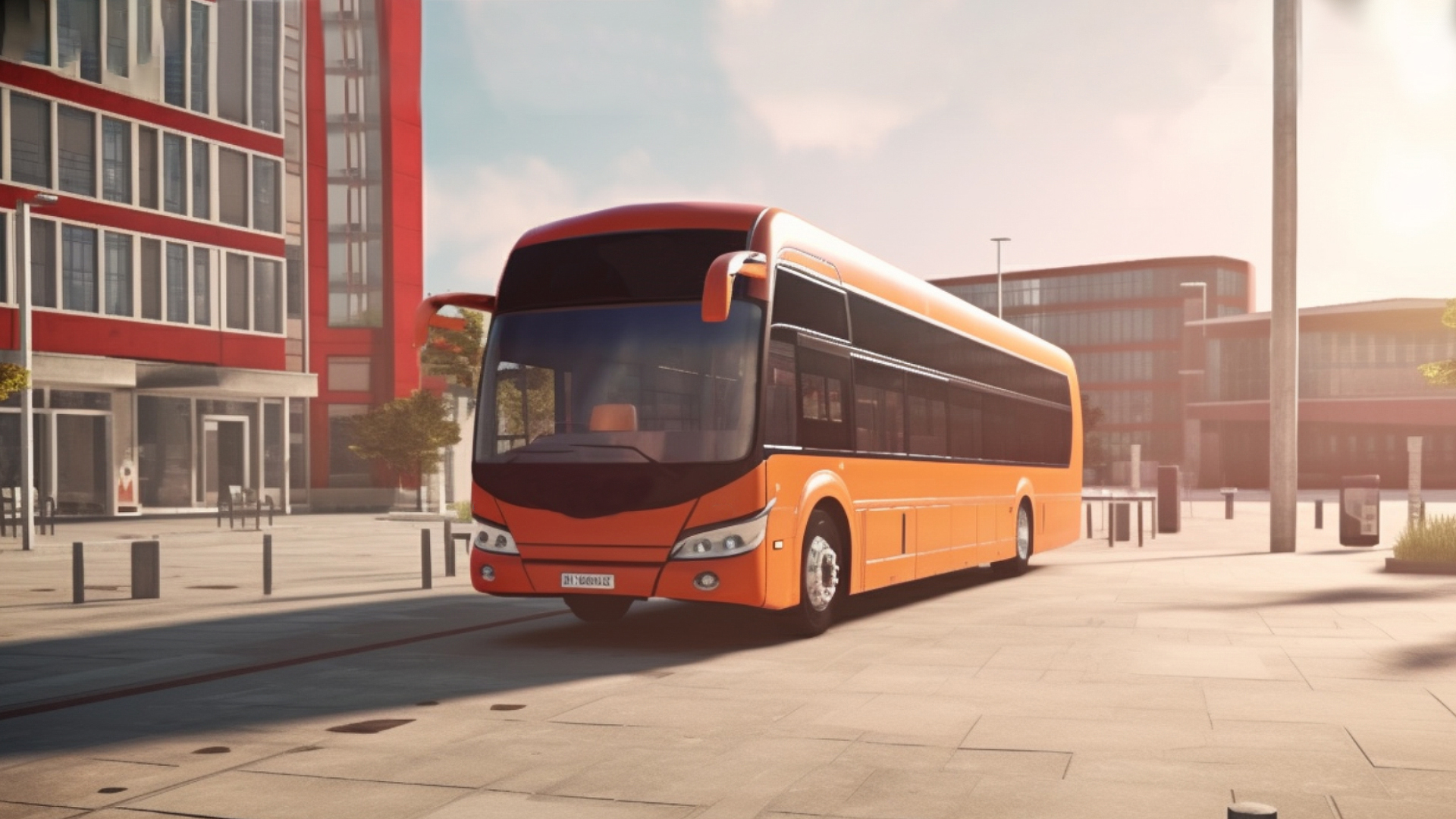 US Bus Simulator: 3D Bus Games Screenshot 0