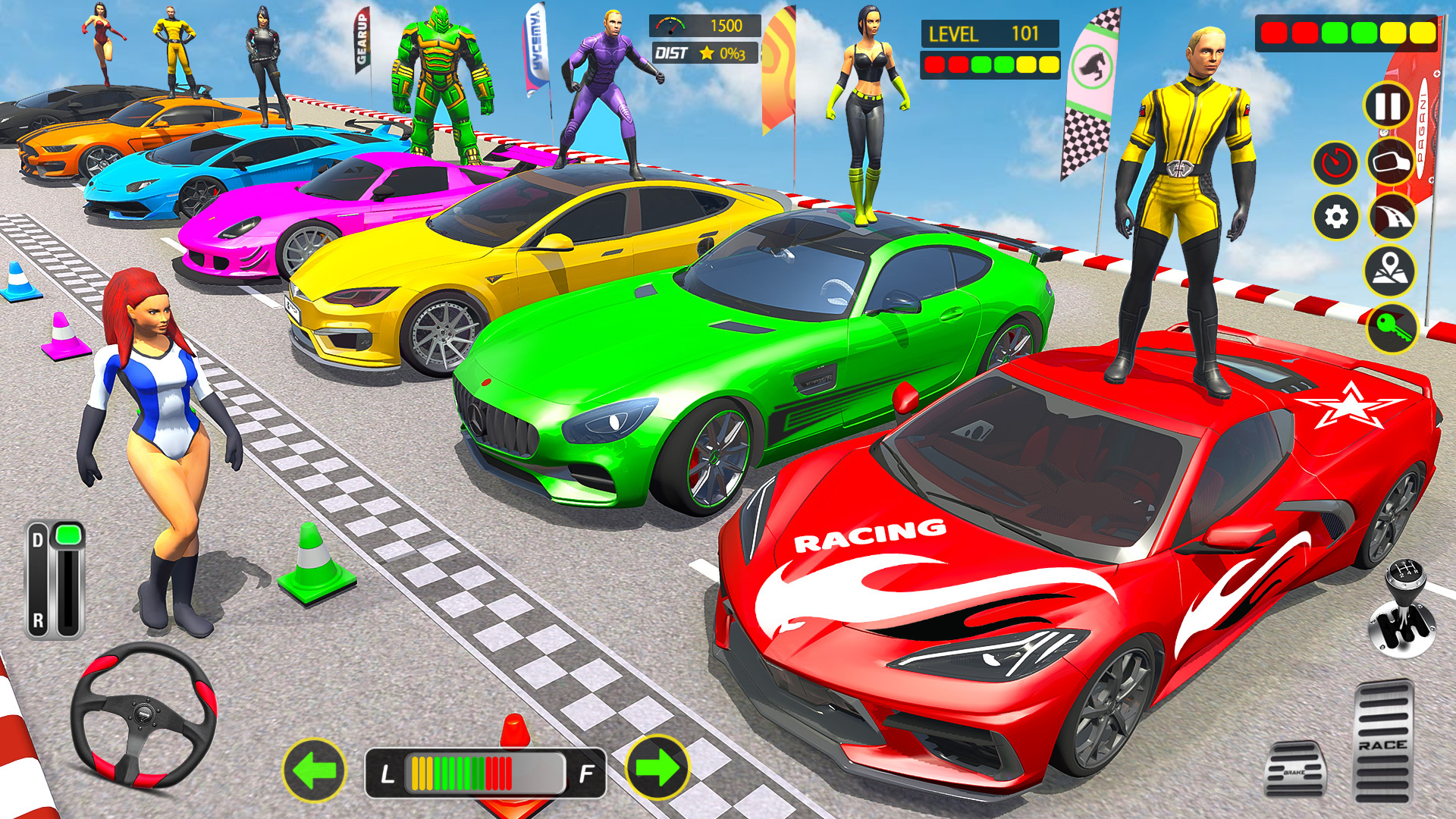 Ramp Car Stunts GT Car Game Schermafbeelding 0