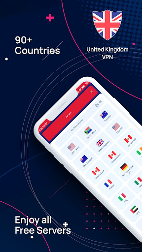 UK Vpn Get United Kingdom IP ဖန်သားပြင်ဓာတ်ပုံ 2