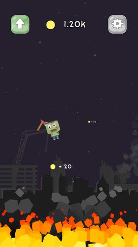 Don't Drop Dan: Tap to survive Tangkapan skrin 1