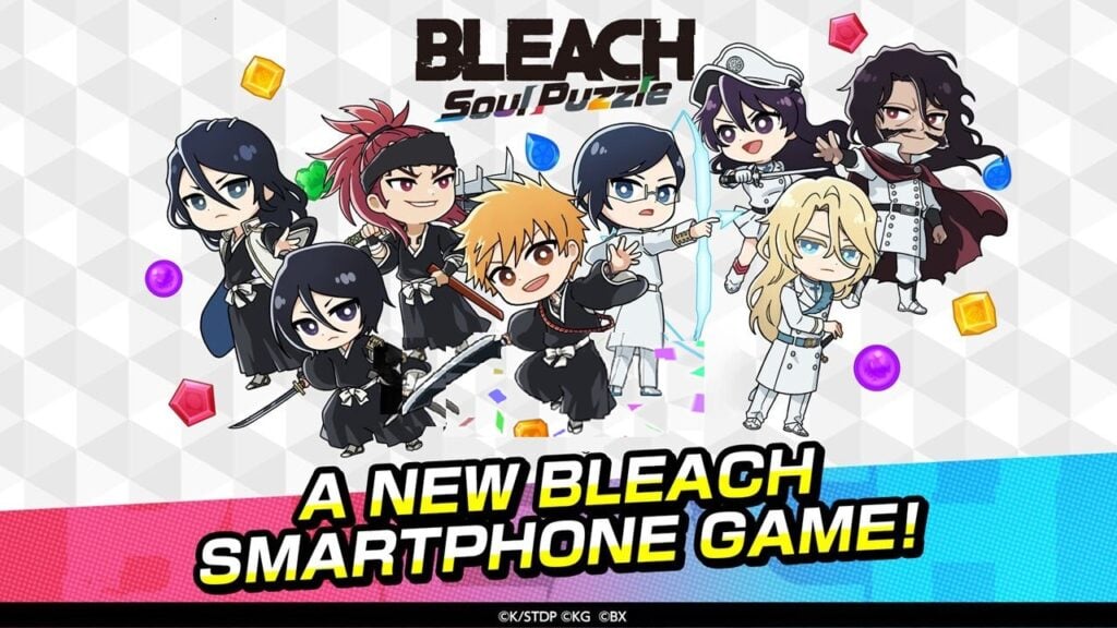 Debut mundial de la aventura Match-3 "Bleach Soul Puzzle" de KLab