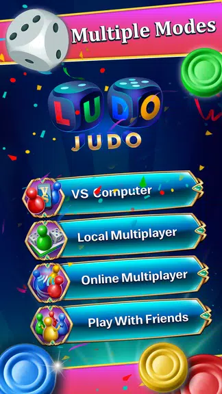 Ludo Judo - New Ludo Game of 2 ဖန်သားပြင်ဓာတ်ပုံ 0