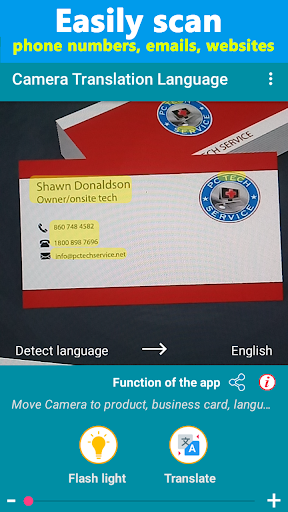 Camera Translator - Live Translation App Tangkapan skrin 2