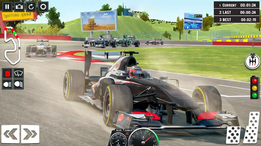 Formula Racing Car Racing Game Скриншот 1