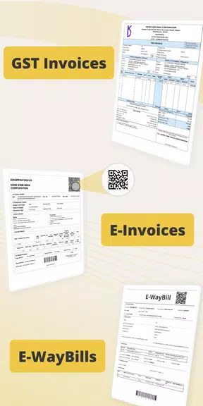 GimBooks: Invoice, Billing App ဖန်သားပြင်ဓာတ်ပုံ 1