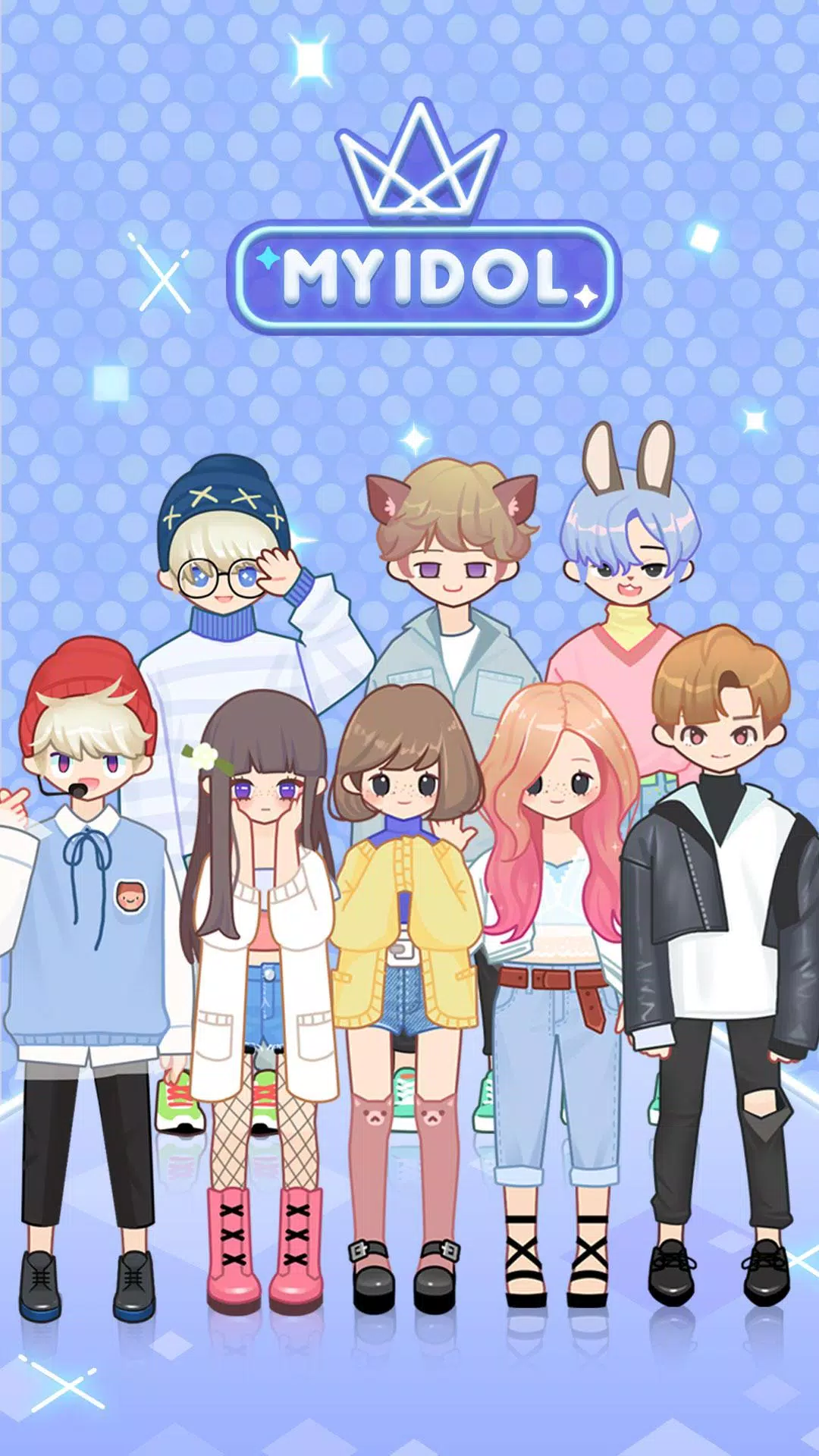 MY IDOL : Dress Up Game ภาพหน้าจอ 0