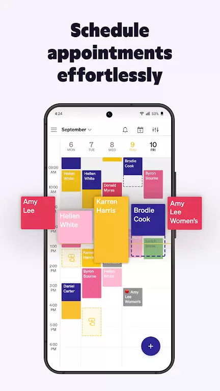 Goldie: Appointment Scheduler स्क्रीनशॉट 1