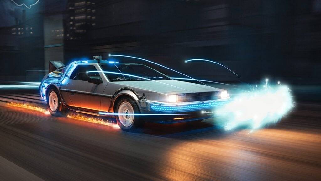 CSR2 เปิดตัวเครื่องไทม์ที่เป็นเจ้าข้าวเจ้าของจาก 'Back to the Future'