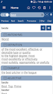 English German Dictionary Captura de tela 0