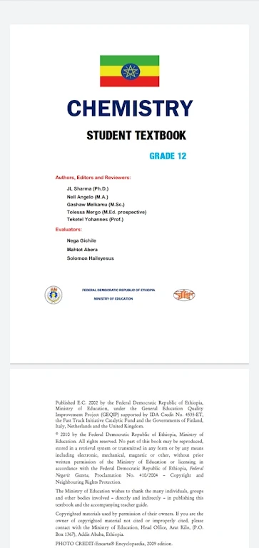 Schermata Chemistry Grade 12 Textbook fo 3