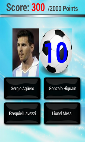 Football Players Quiz Pro Captura de pantalla 1