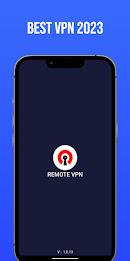 Remote VPN ဖန်သားပြင်ဓာတ်ပုံ 0