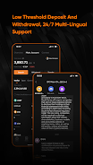 Deepcoin: Buy Bitcoin & Crypto Captura de pantalla 1