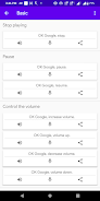 Ok Google Voice Commands 스크린샷 2