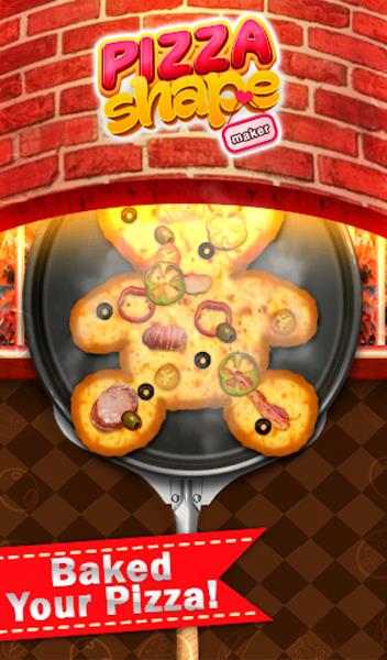 Shape Pizza Maker Cooking Game Ảnh chụp màn hình 0