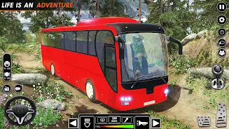 US Coach Bus Simulator Games स्क्रीनशॉट 3