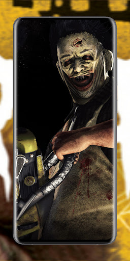 Leatherface Wallpaper HD 4K Tangkapan skrin 3