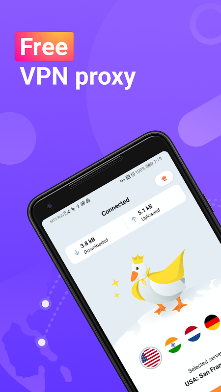 VPN Duck ภาพหน้าจอ 3