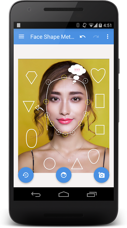 Face Shape Meter | Custom Ảnh chụp màn hình 0
