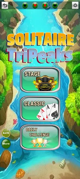 Schermata Solitaire TriPeaks: Cards Game 0